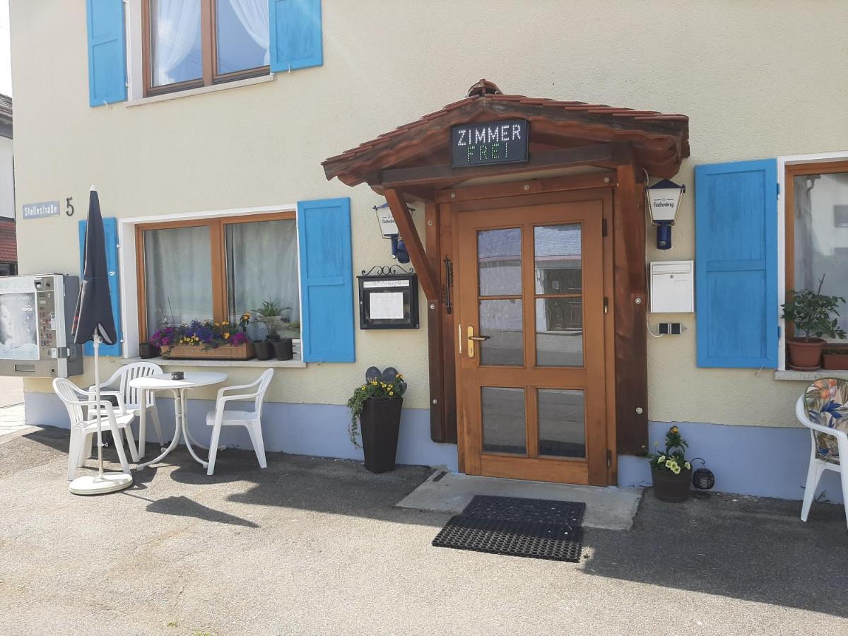 Gaestehaus Pension Waldhorn Weilen unter den Rinnen Esterno foto