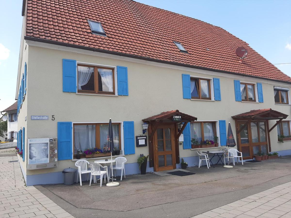 Gaestehaus Pension Waldhorn Weilen unter den Rinnen Esterno foto